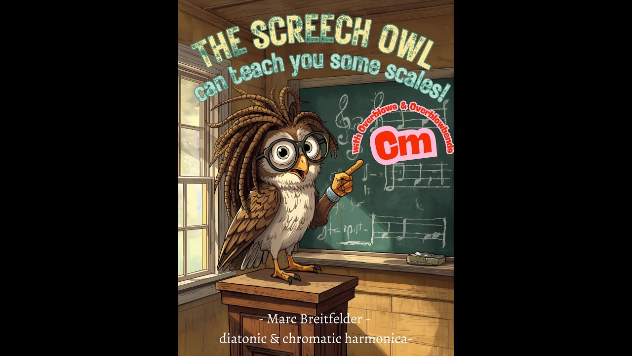 The Screech Owl teaches Cm - Marc Breitfelder diatonic & chromatic harmonica