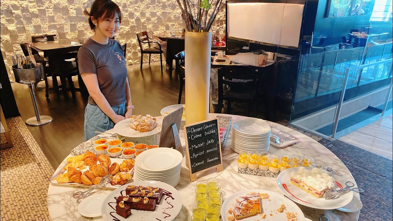 【VLOG #132】六本木グランド ハイアットの「フレンチ キッチン」-ランチブッフェに行きました🍸おしゃれだけではなく、味も大満足🤍