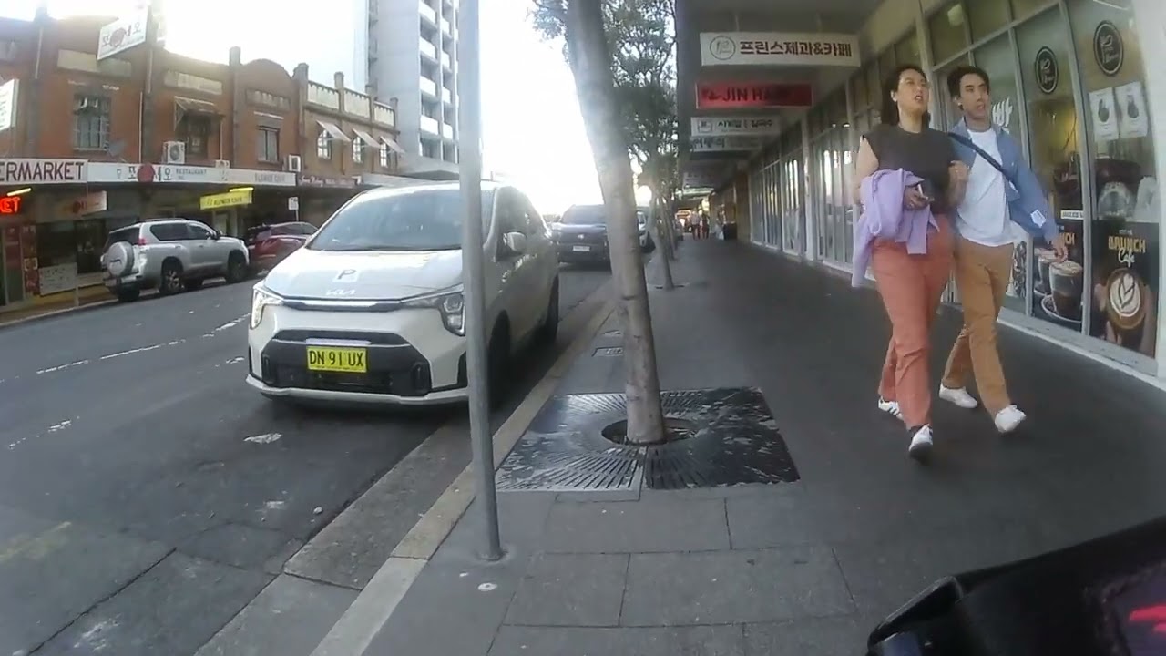 Wheeling back to lidcombe from Parramatta