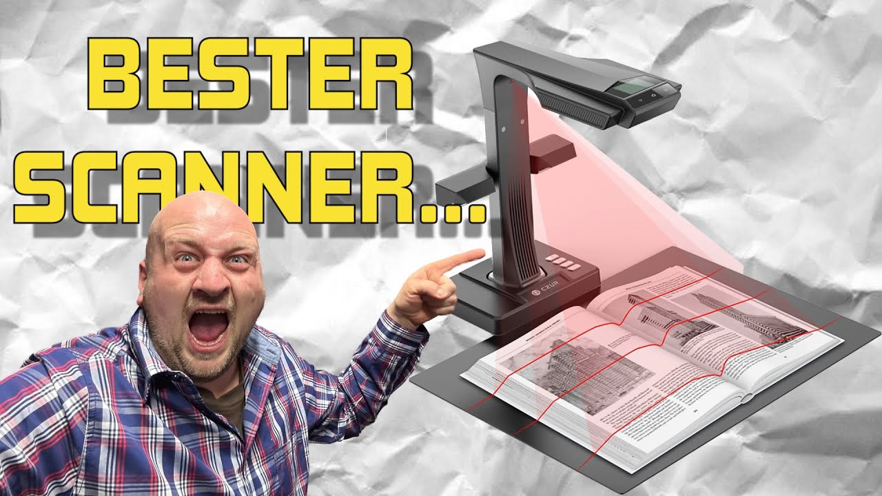 This scanner is the best! Scan and process books and documents in no time.