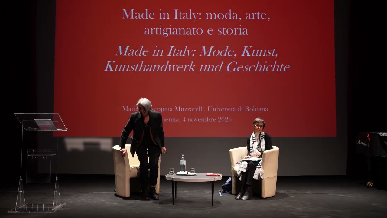 Maria Giuseppina Muzzarelli | Storia della moda italiana tra arte e artigianato | 4 novembre 2025