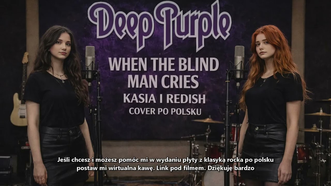 Deep Purple – When a Blind Man Cries (cover po polsku) | Kasia i Redish | Klasyka rocka po polsku