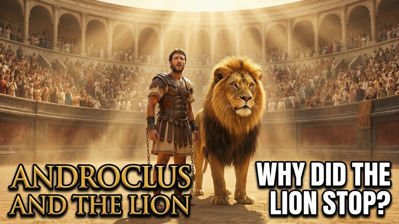 ANDROCLUS AND THE LION 🦁 | WHY DID THE LION STOP? | AI Cinematic Story
