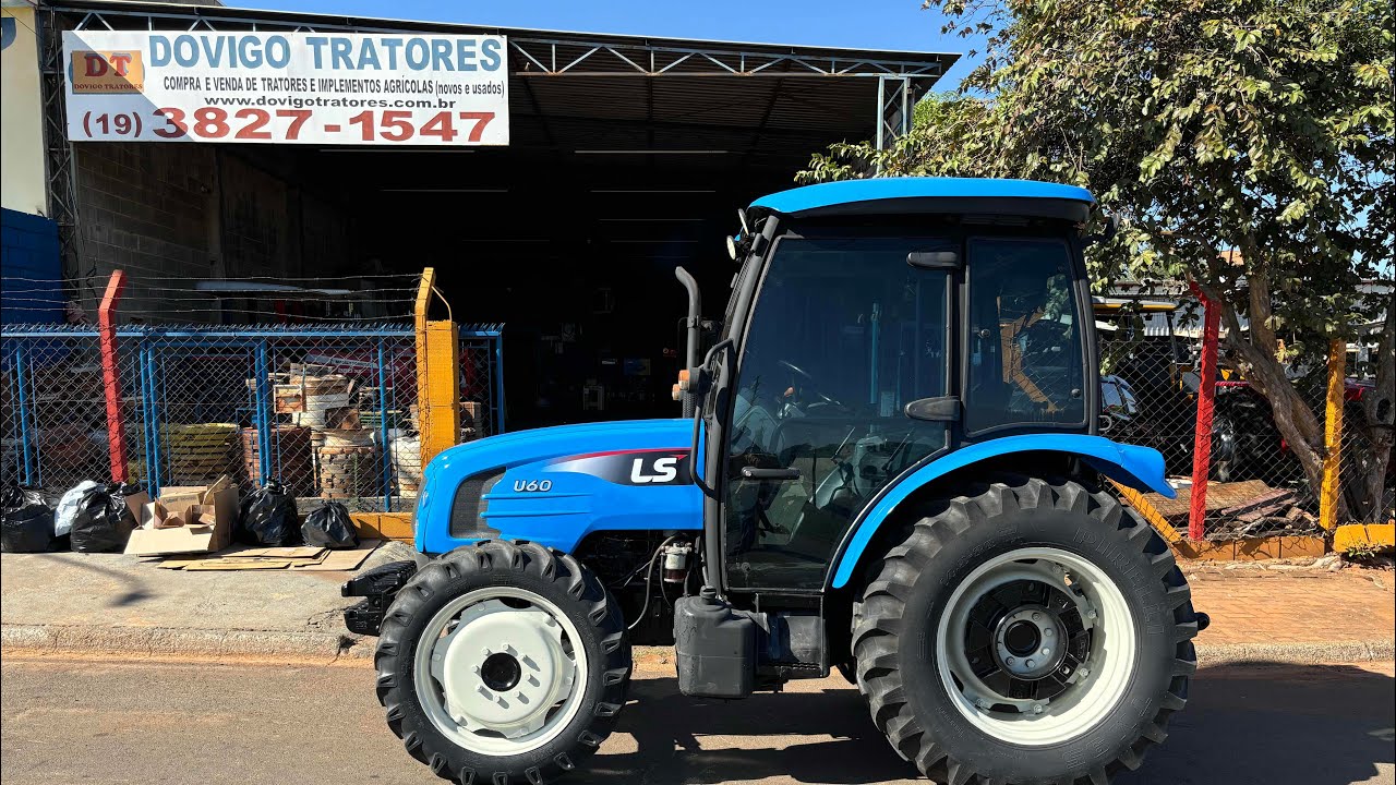 Trator LS Tractor U60 Cabinado 4x4 Ano 2018 Cod : 01 a Vendaa !!