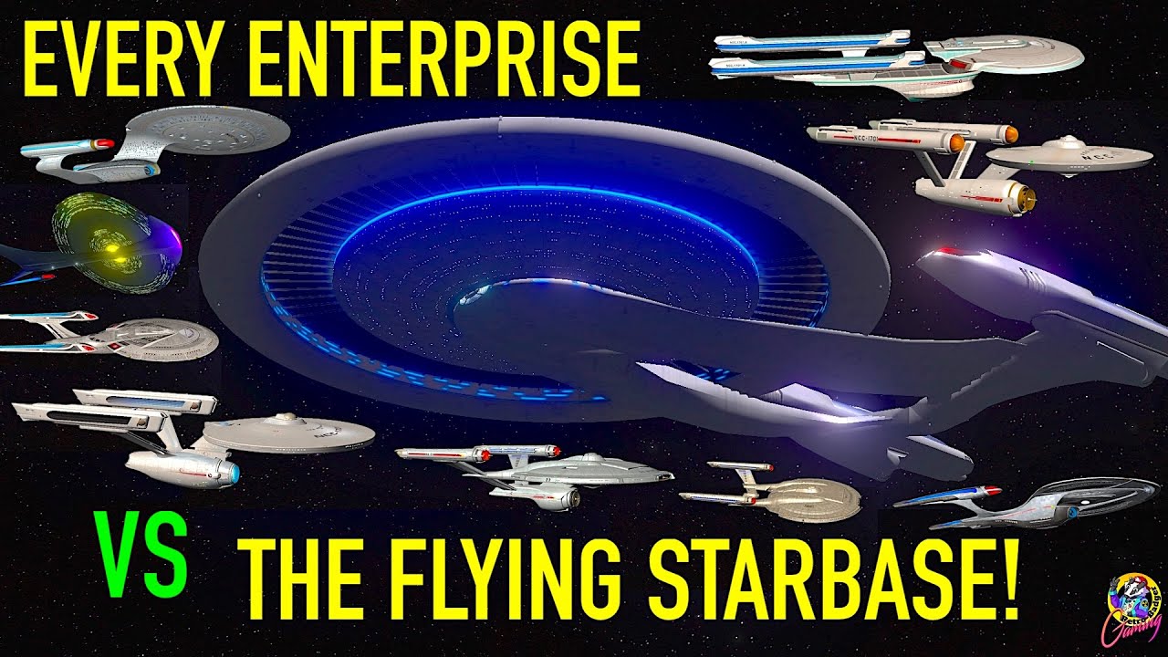 Which Enterprise Can Stop The USS Basestar? (Fleets) - Star Trek Starship Battles