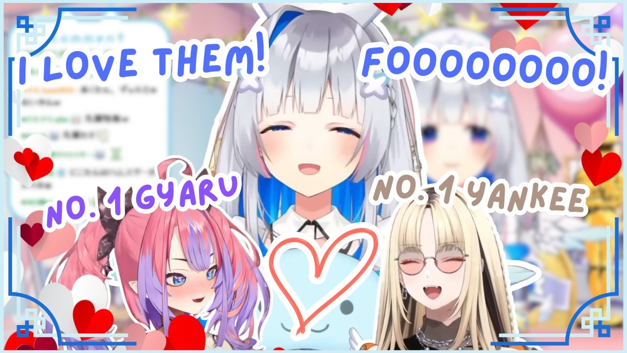 Kanata SIMPING For GYARU Vivi & YANKEE Niko! 😭😂 | Hololive Clip