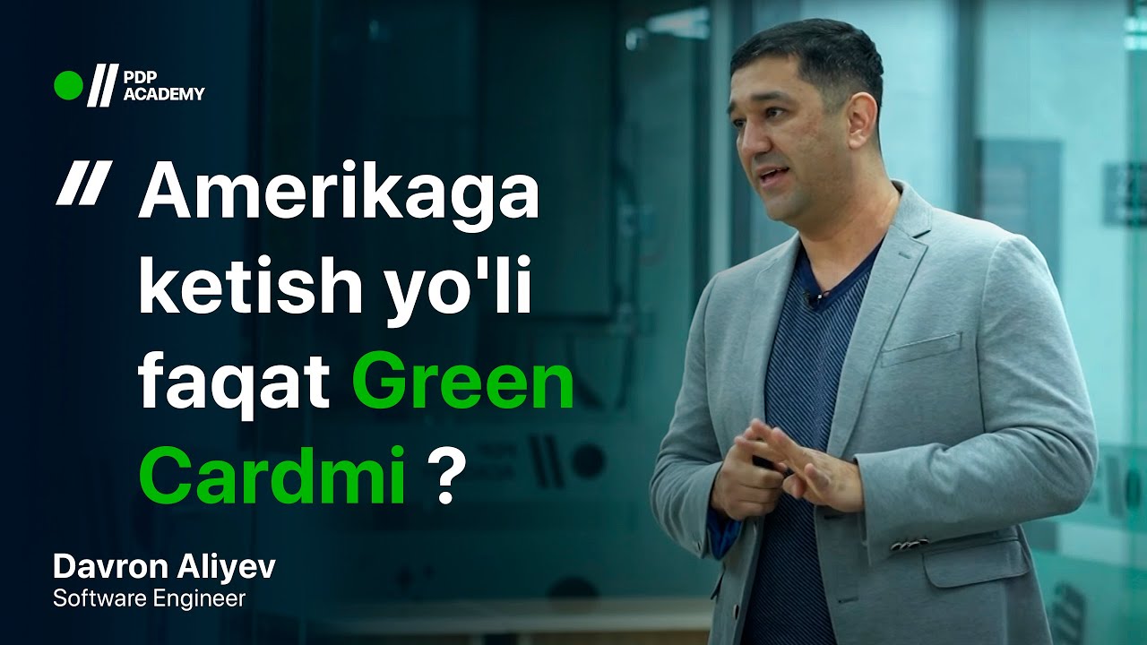 Amerika orzusi | Davron Aliyev