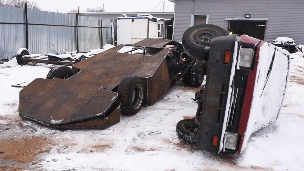 ПЕРЕВЕРНУЛ МАШИНУ. Ramp Buggy в реальной жизни из GTA 5. Часть 5