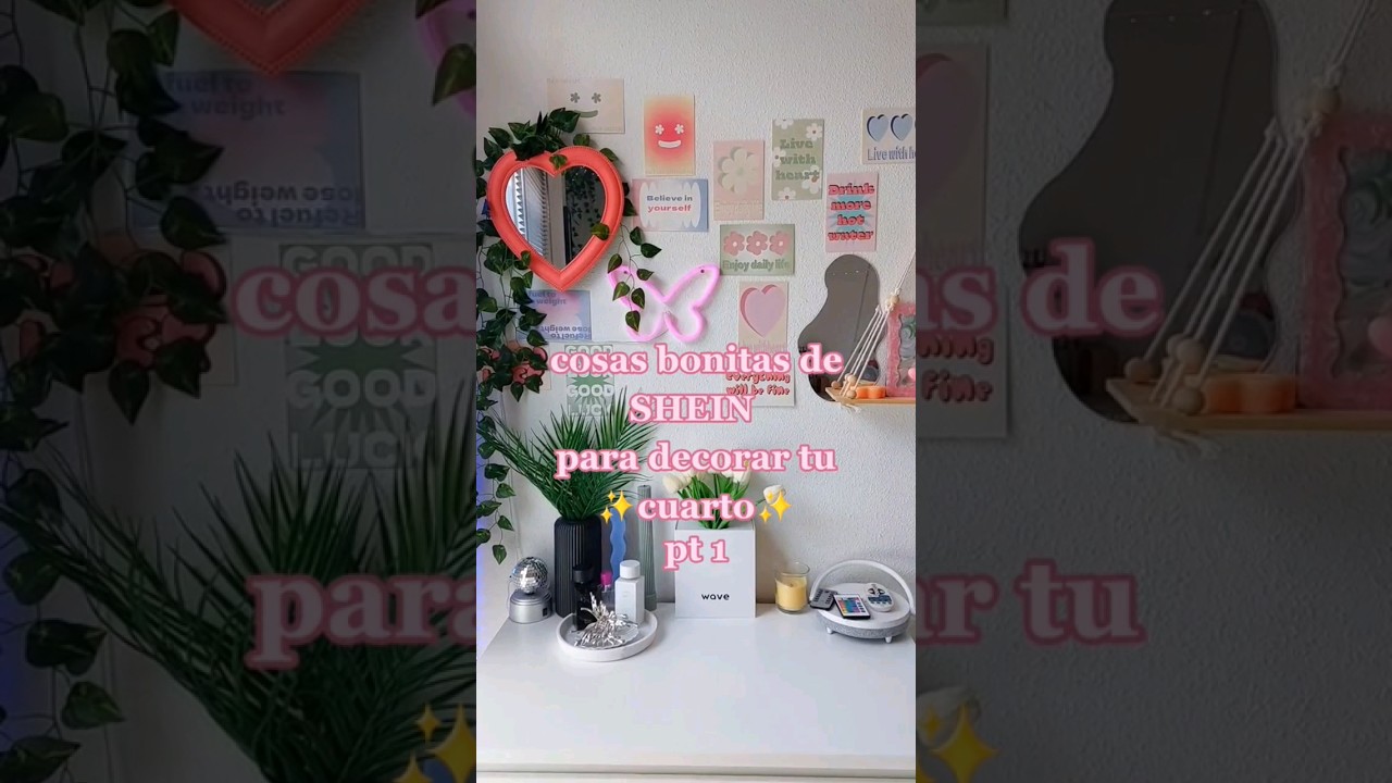 🧚&zwj;♀️deco de #shein para decorar tu cuarto en  #aesthetic #2023