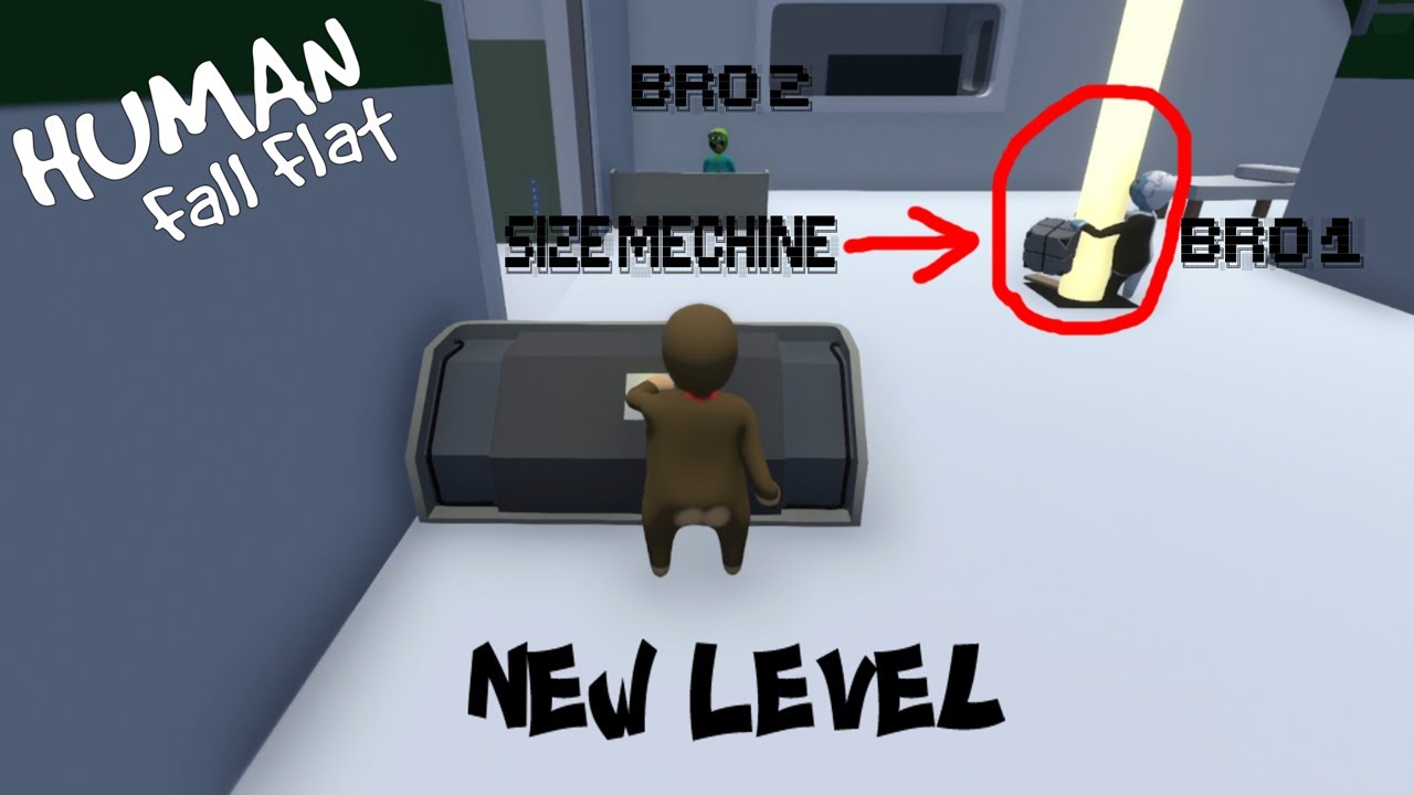Me and my brothers play the new level.(Human Fall Flat)