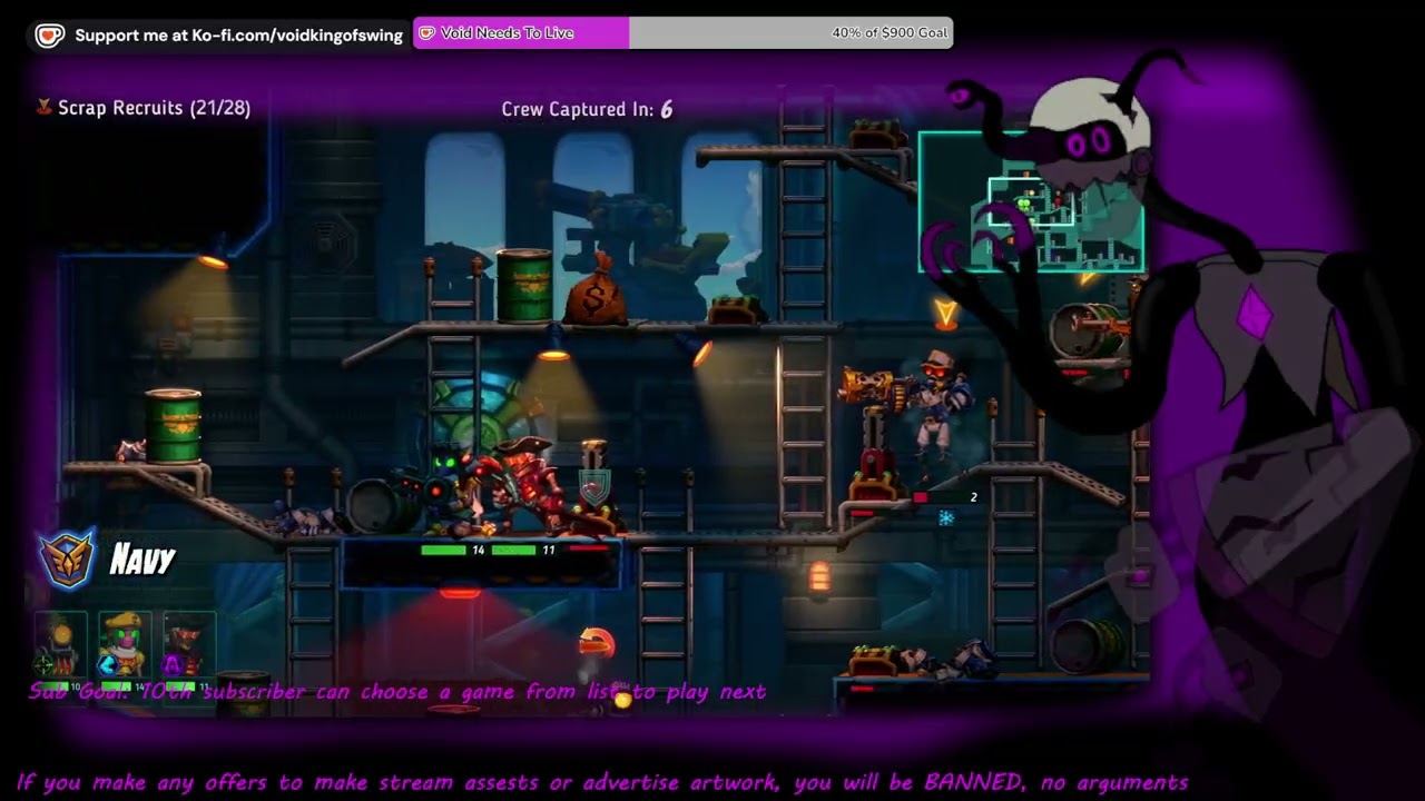 Void Plays Steamworld Heist 2 (Part 17: Groovin' and Schmoovin')