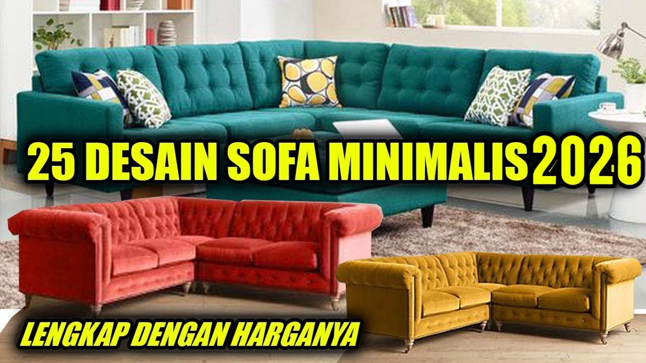 25+ Model dan Harga Sofa Sudut Minimalis Terbaru di Sofa Tamu modern
