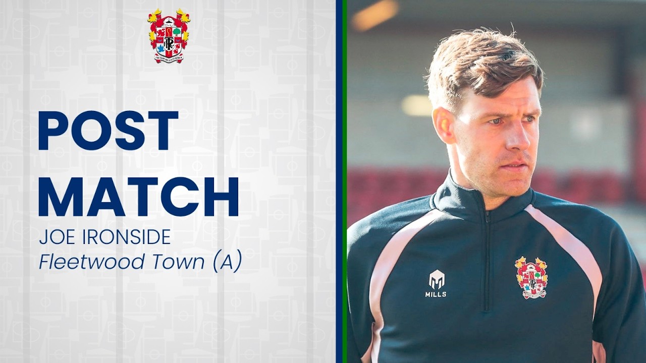 Послематчевое интервью | Джо Айронсайд после того, как «Роверс» заработали очко в выездном матче ...