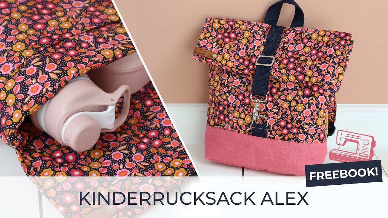 KINDERRUCKSACK nähen ♥ Freebook ALEX