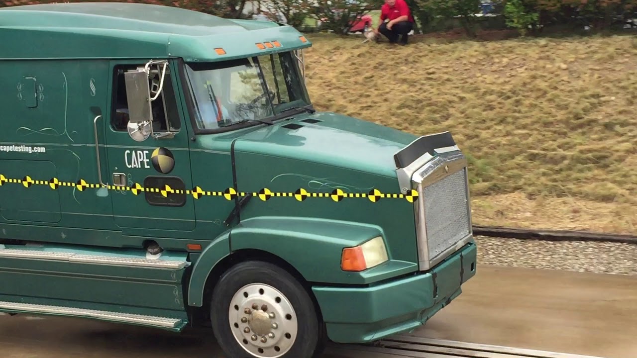 Truck vs. School Bus Side-Impact Collision