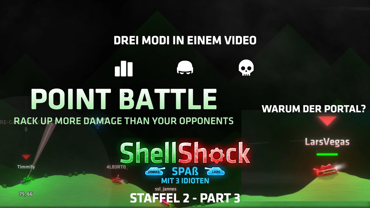 Die 3 Modi, die keiner Spielen sollte... | ShellShockSpaß mit 3 Idioten S2 P3 mit 4LB3RT0
