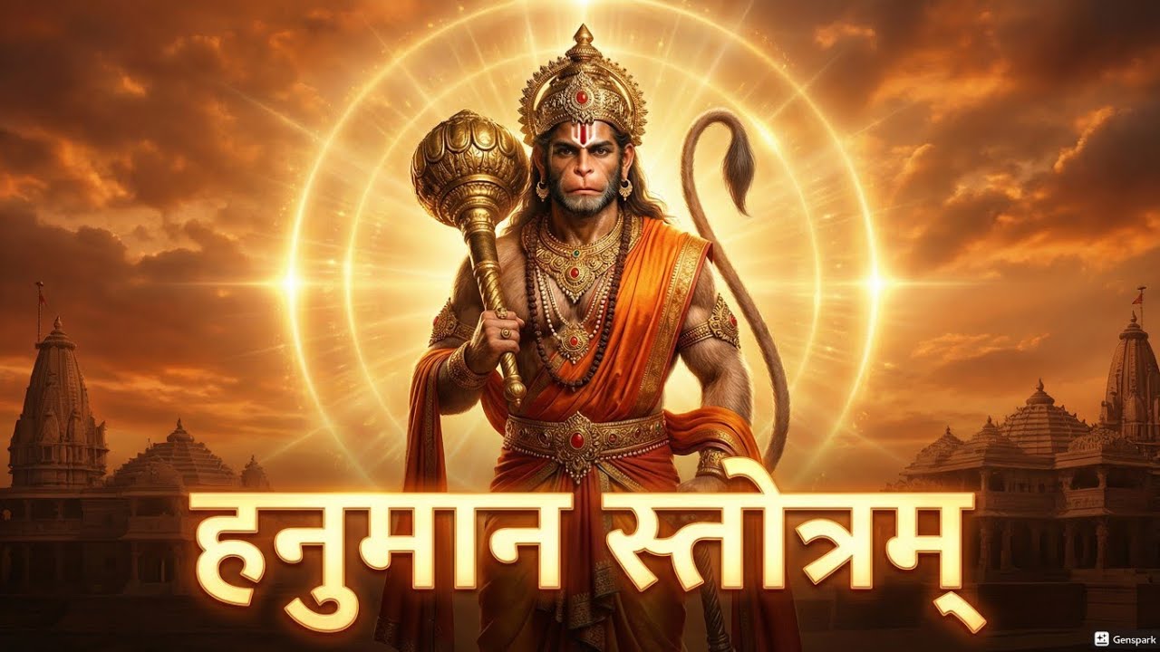 Haunman Stotram || हनुमान स्तोत्रम #amritvani #haunman #stotram #viralvideo 