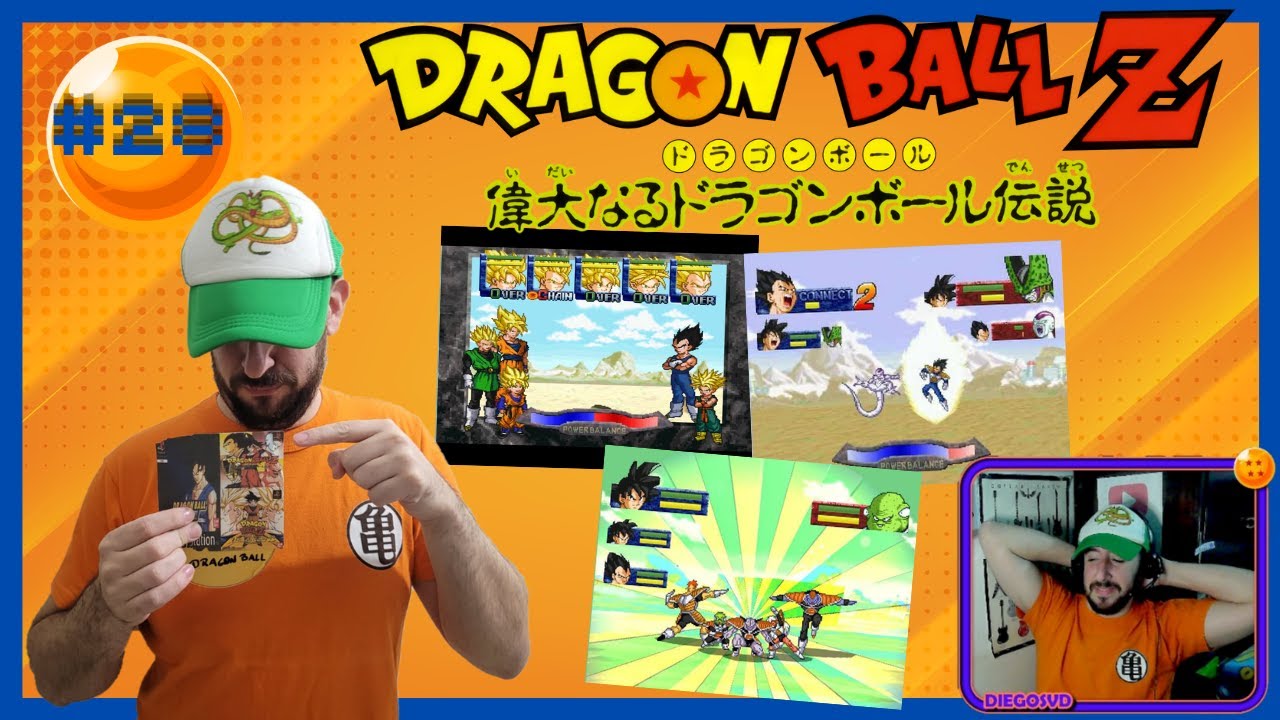 #28 Dragon Ball Z: Idainaru Dragon Ball Densetsu o The Legends (Playstation 1 - Completo)