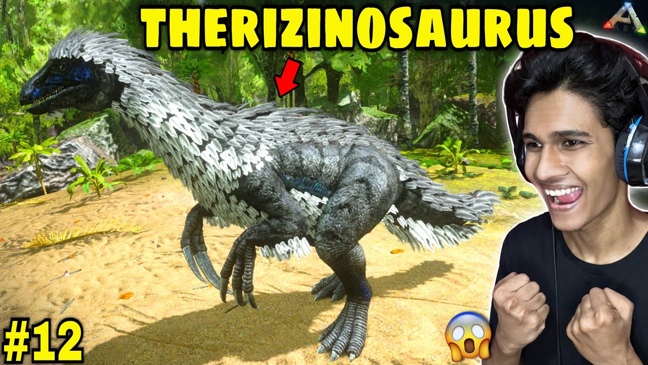 Я наконец-то приручил теризинозавра 😱 — геймплей Ark Mobile