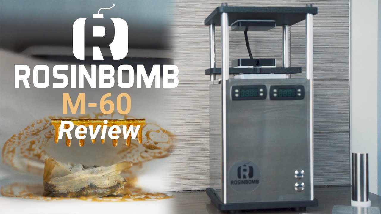 Rosinbomb M-60 - Pressing Solventless Rosin