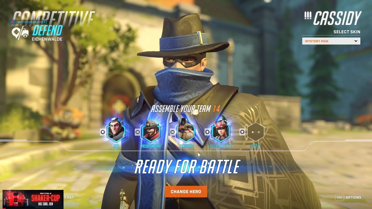 SUREFOUR SHOWING HIS CASSIDY SKILL - GAMEPLAY OVERWATCH 2 SEASON 2