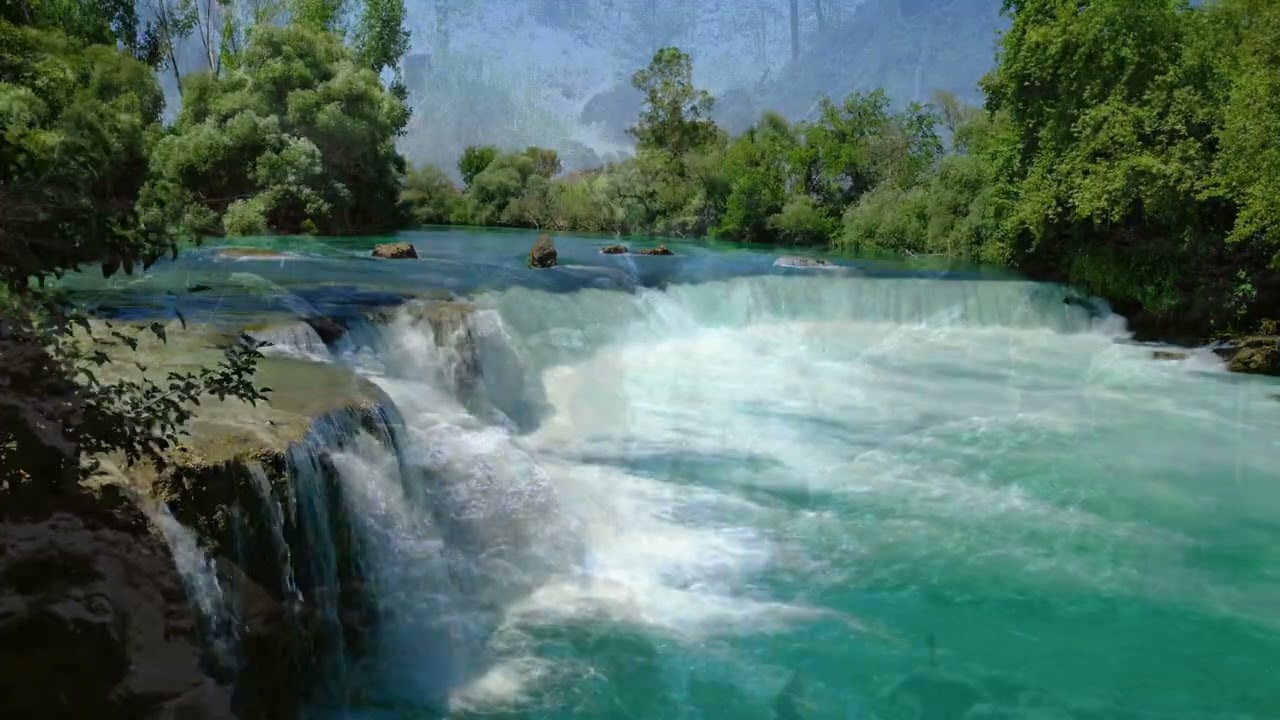 ₊˚.༄ Sacred Water Healing: Experience Divine Relief with Soothing Waterfall Sounds ₊˚⊹☆