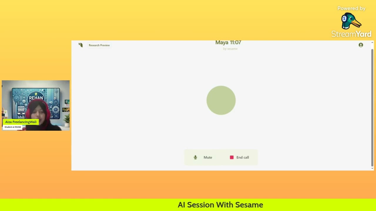 AI Session With Maya