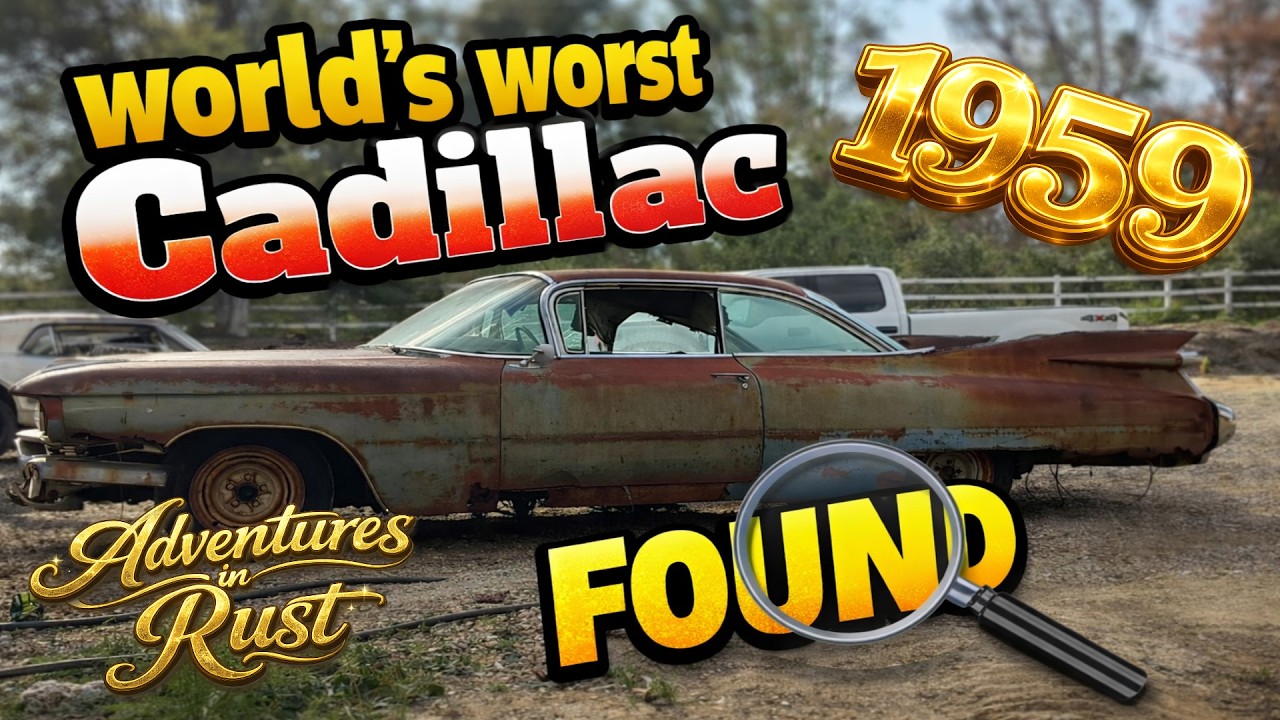 Худший в мире найденный Cadillac 1959 года выпуска!!!!