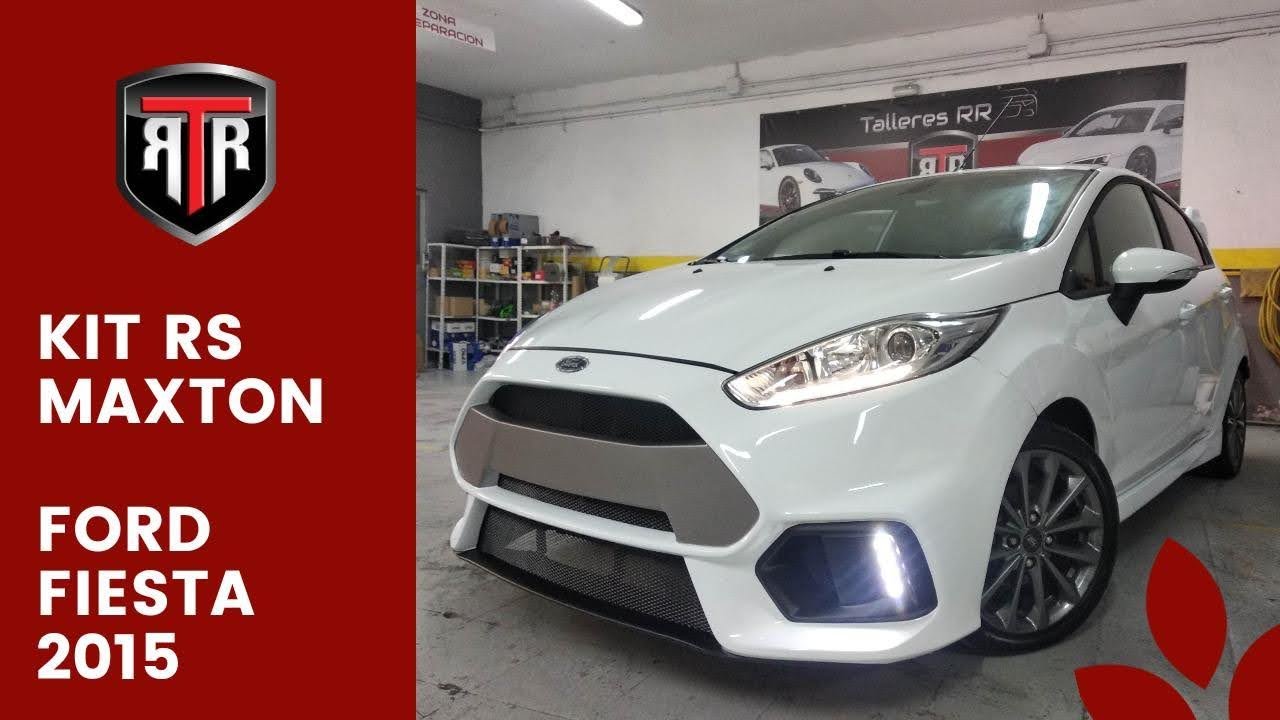 INSTALACION KIT RS MAXTON EN FORD FIESTA 2015