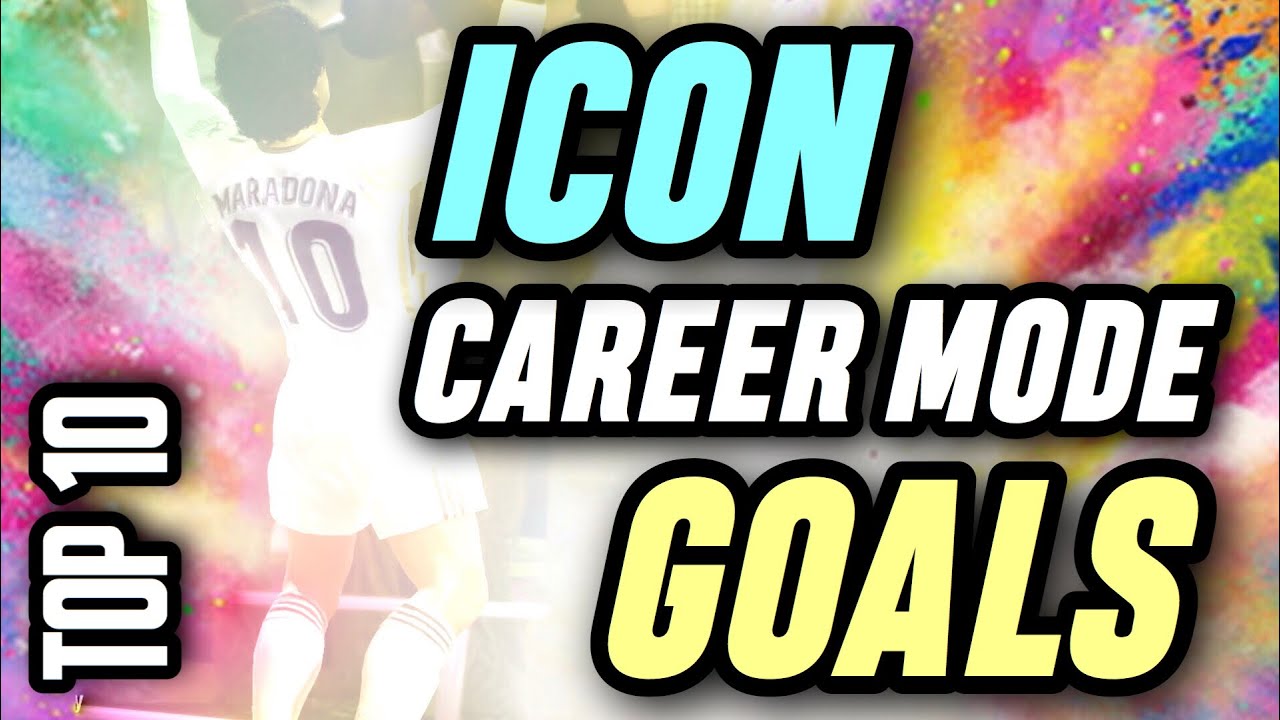 TOP 10 ICON CAREER MODE GOALS