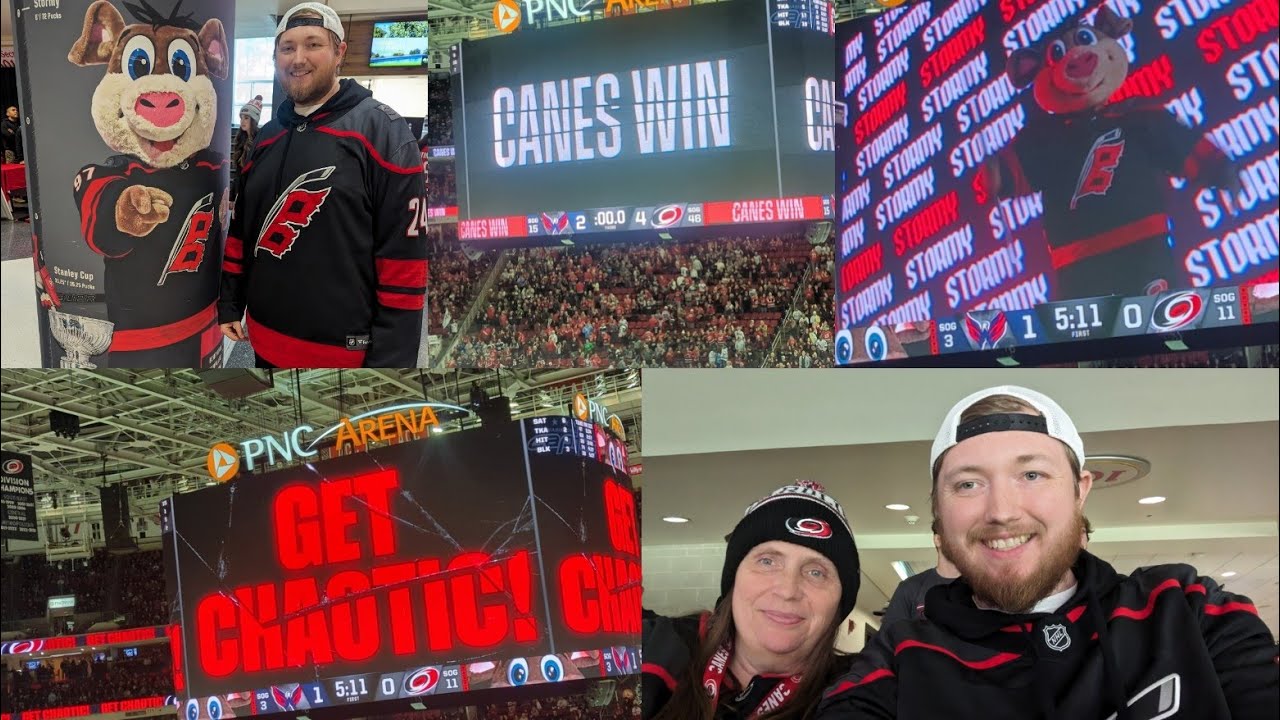 My First Carolina Hurricanes Game (Comeback Victory Against The Washington Capitals)
