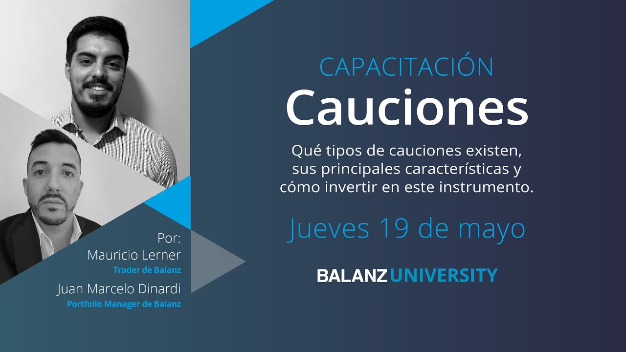 Capacitación: Cauciones