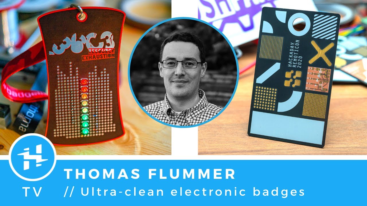 Thomas Flummer's PCB Badges // Hackster Caf&eacute;