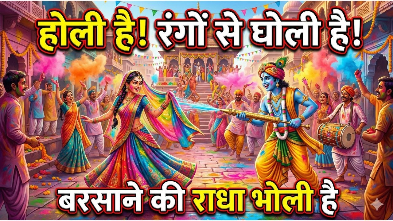 Holi Hai Rangon Se Gholi Hai | Holi Song 2026 | Dhyan Bhakti Ras