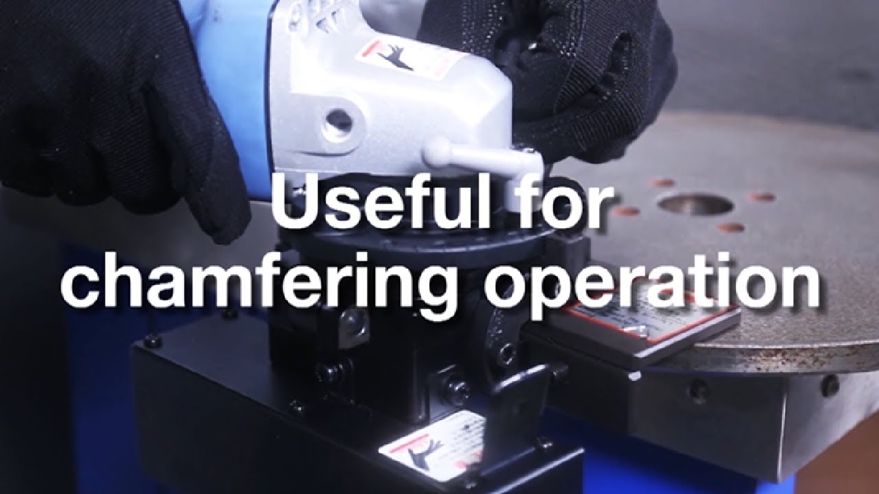[NITTO KOHKI] MINI BEVELER EMB-0307C : Electric Chamfering Tool