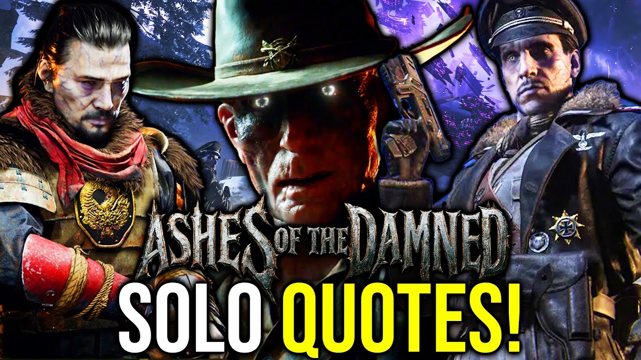Ashes of The Damned ВСЕ 8 цитат сольных персонажей и Страж!!!