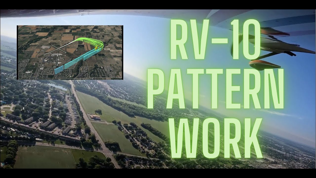 Experience a few laps in the pattern in our Van's RV-10✈️