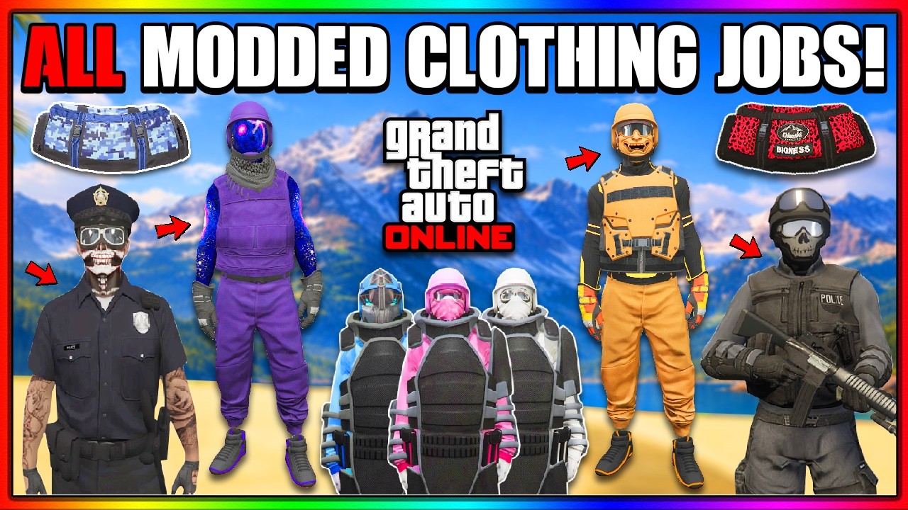 ALL Modded Clothing Jobs In GTA 5 Online 2026! (Updated)