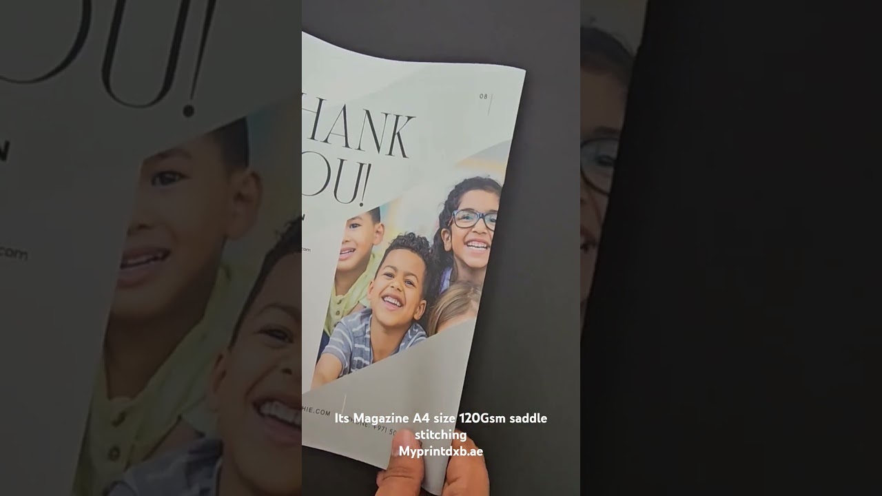 its magazine printing A4 size from my print advertising in dubai #magazineprinting #myprintadv