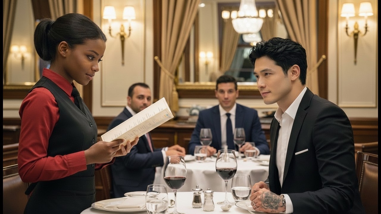 1844. “She Can’t Even Read the Menu!” The Black Waitress Silenced The Korean Mafia Boss with F