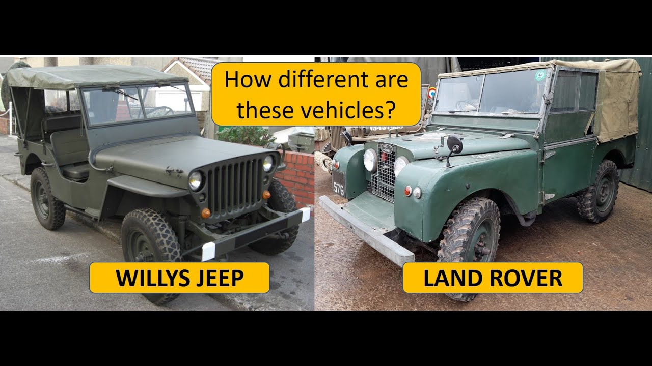 Сравнение джипов Willys и Land Rover Series 1. Land Rover Series One против Hotchkiss M201 «джип»