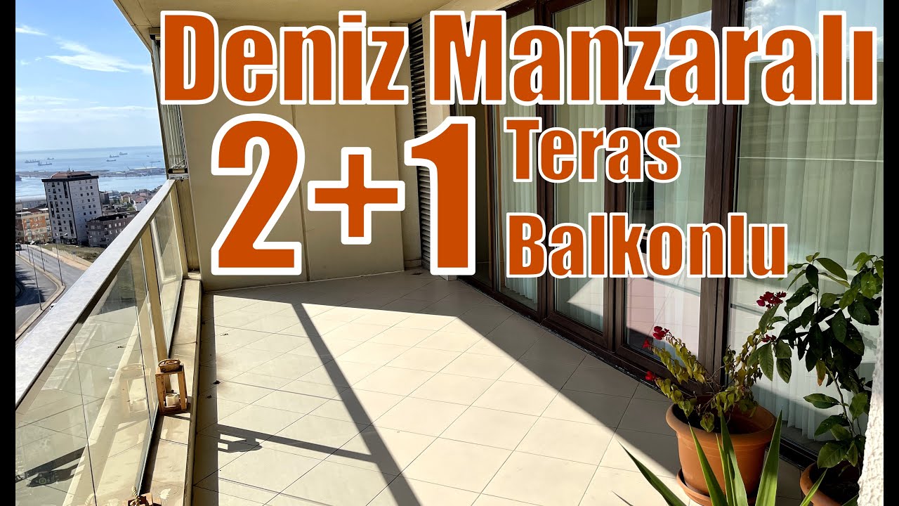 EVora TUZLA Deniz Manz. Teraslı 2+1 / 136m2 FIRSAT!!!