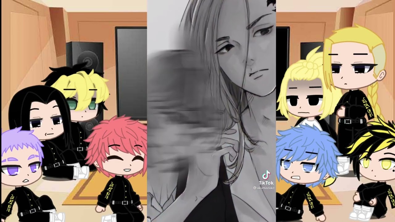 👒🐾 TOP 3 Tokyo revengers react to Takemichi as Nezuko + Muichiro + ... 🌺💢