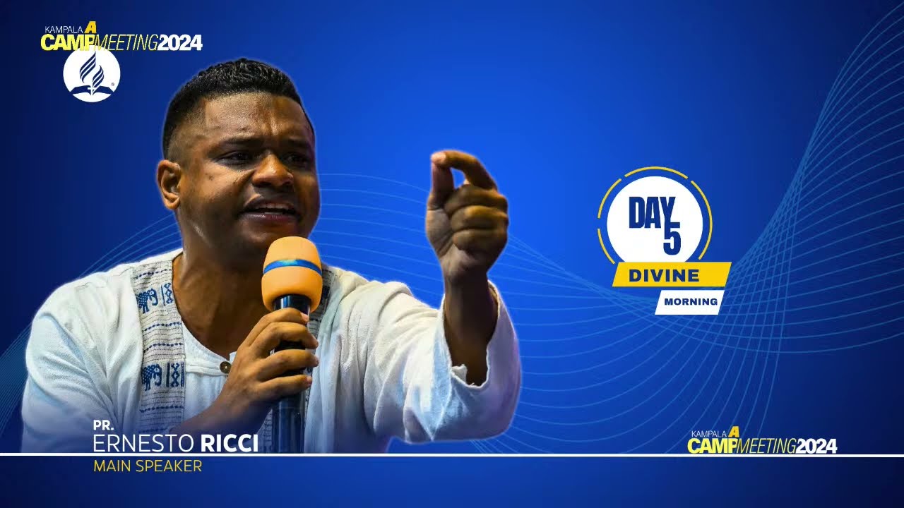 Live : Kampala A Camp Meeting | Day 5 | Evening Divine | Pr. Ernesto Ricci #campmeeting2024