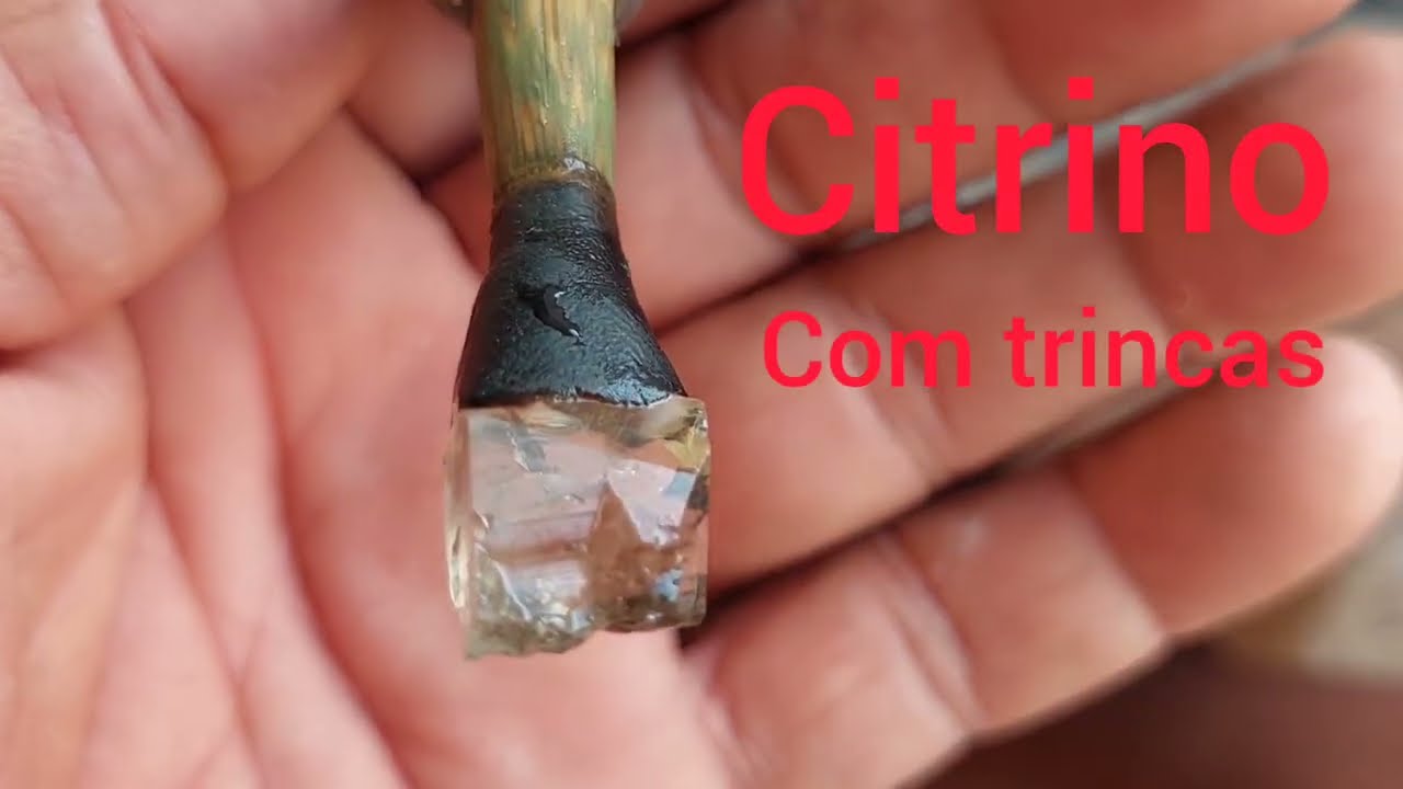 Lapida&ccedil;&atilde;o deu ruim citrino #@gilberto peralta lapida&ccedil;&atilde;o e joias artesanais #