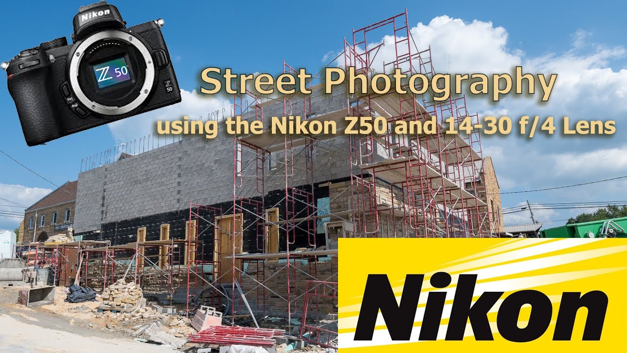 Nikon Z50 Street Photography with the Nikon 14-30 f/4 Lens