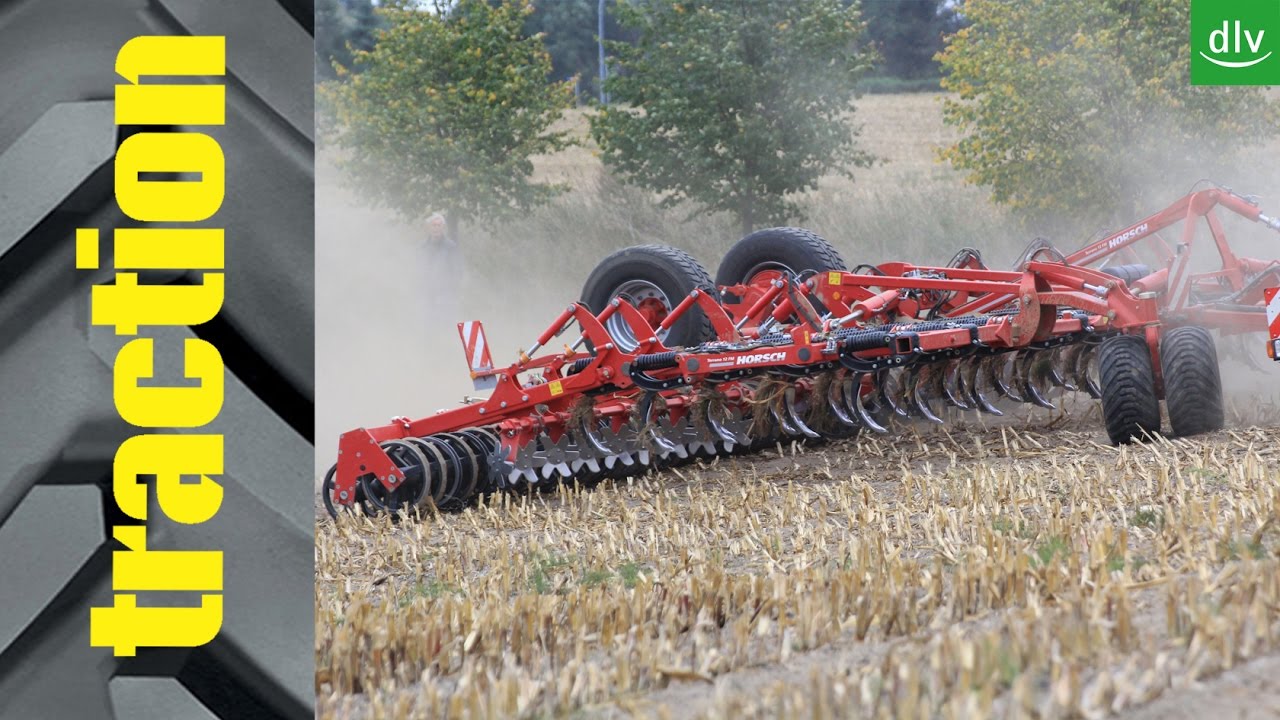 Horsch Terrano 12 FM in der traction-Arbeitsprobe