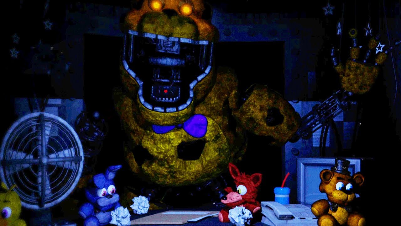 FREDBEAR WAS HIDING IN THE FNAF 2 BACKROOM.. TERIFYING! | FNAF A Golden Past Chapter 2