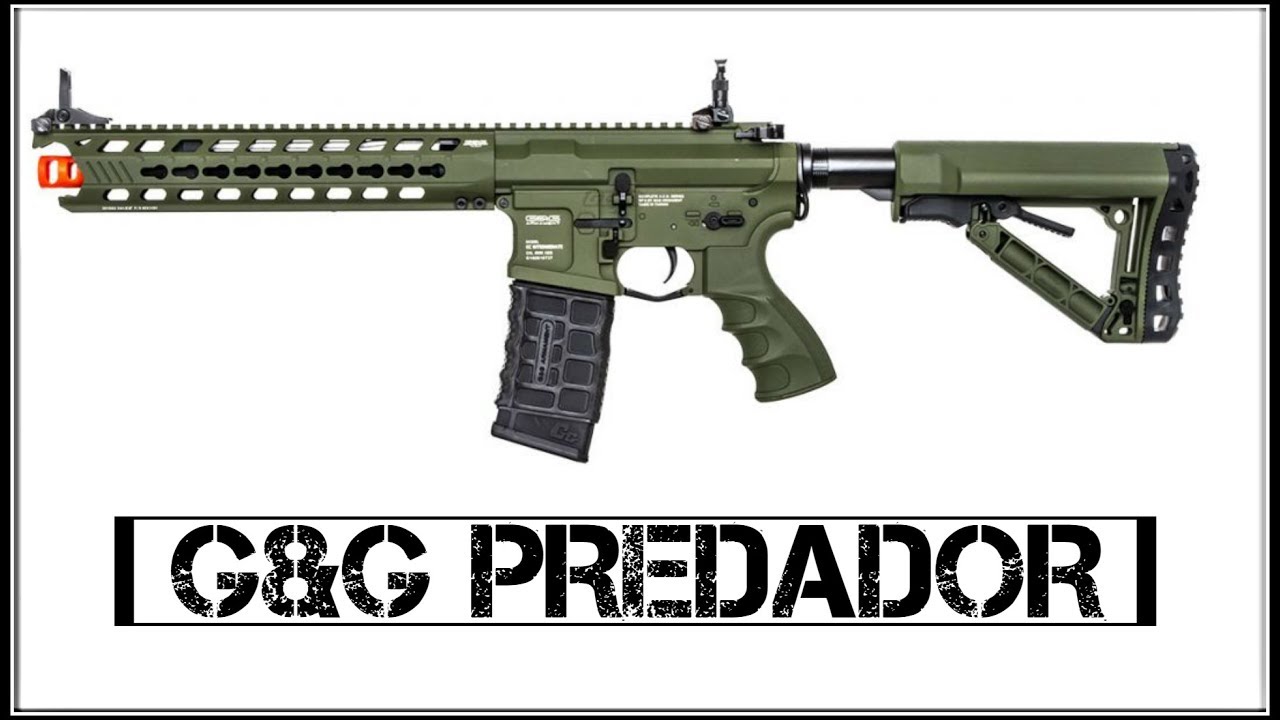 REVIEW PT-BR / G&G M4 CM16 PREDATOR GREEN FULL METAL - WARSOFT BRASIL