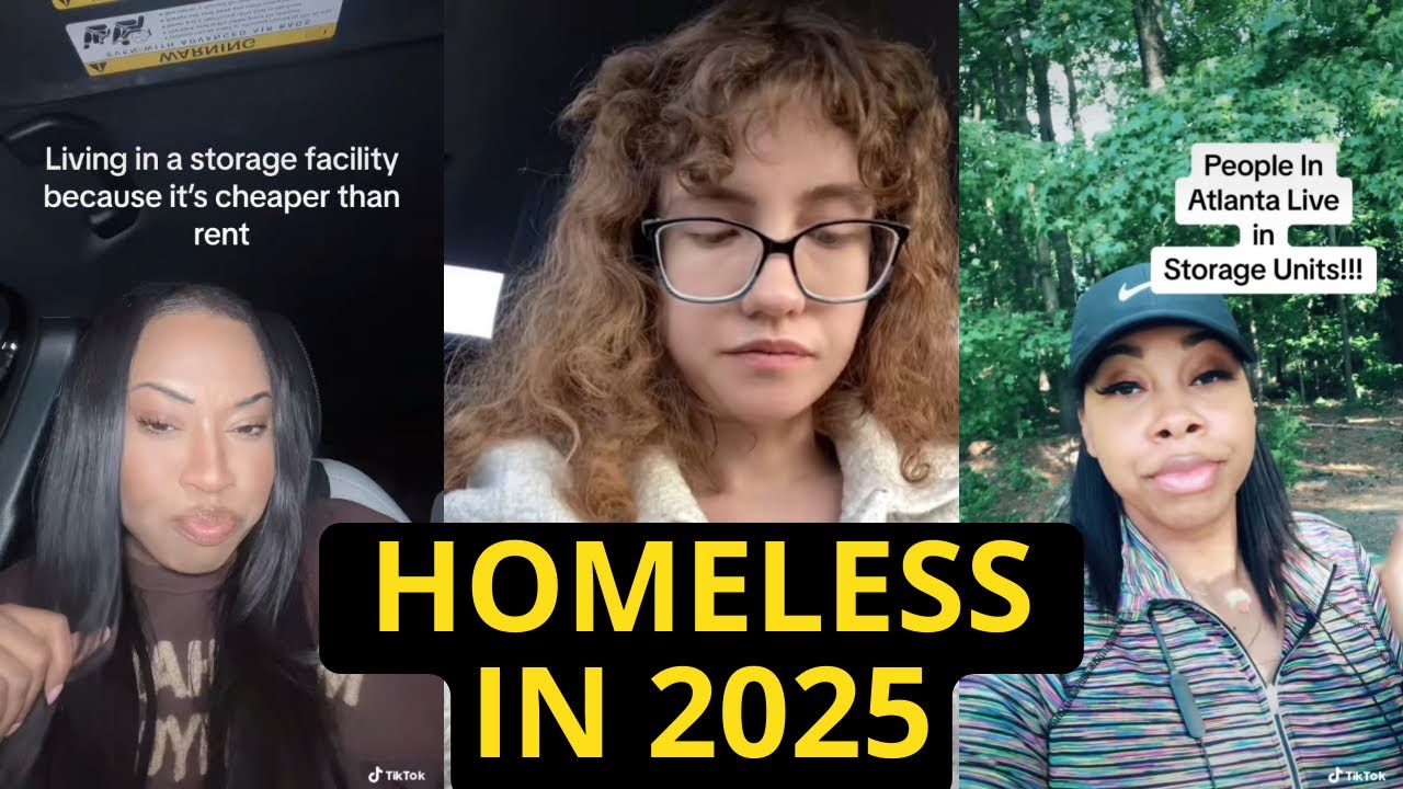 People Are Becoming Homeless | Living In Storage Units, Cars, The Streets & The Woods